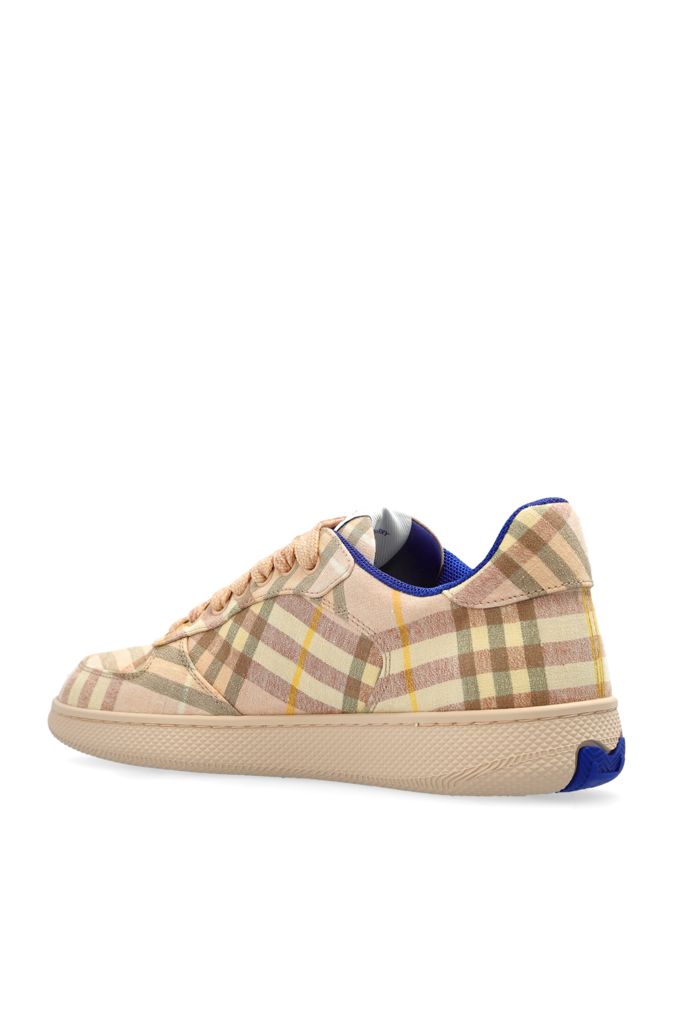 スニーカー BURBERRY Women Sneakers 8107507 C1791 TEACUP IP CHECK beige Check Sneakers in Teacup - Women, Nylon | Burberry® Official